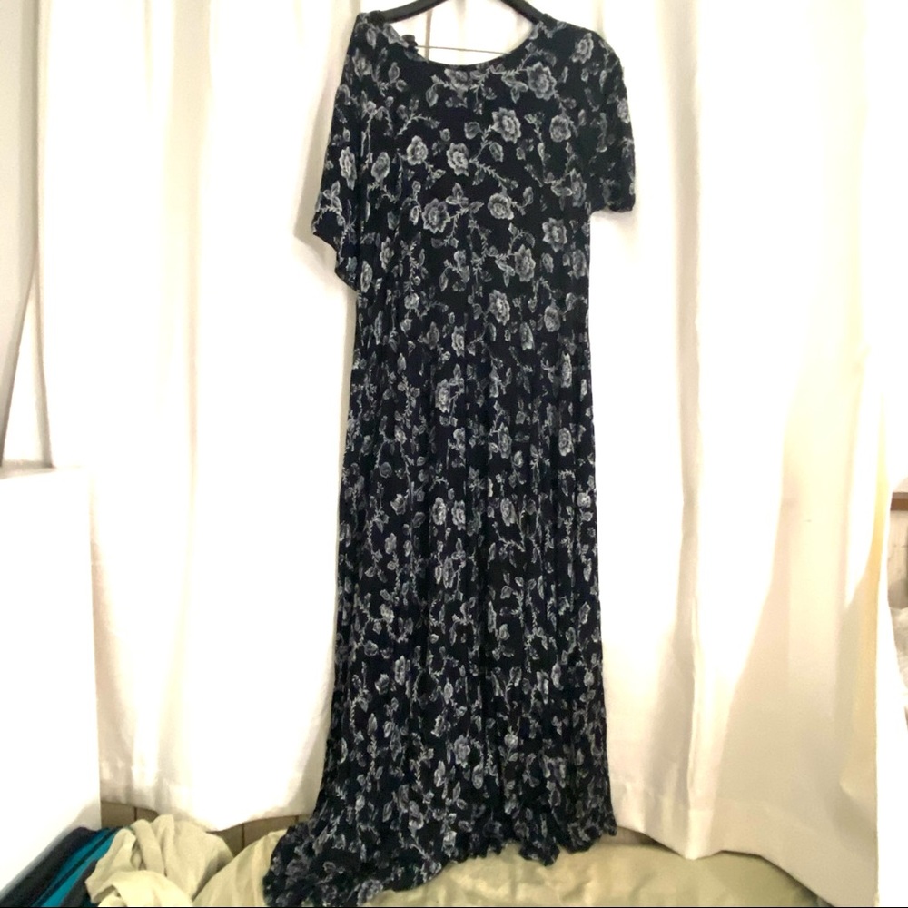 Oversized maxi dress